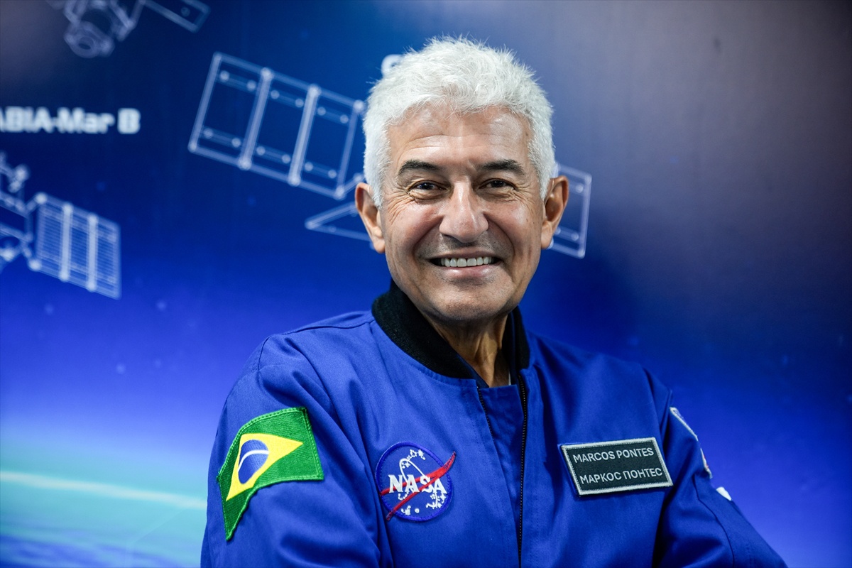 Brezilya'nın ilk astronotu Pontes, Antalya'da hayallerini anlattı