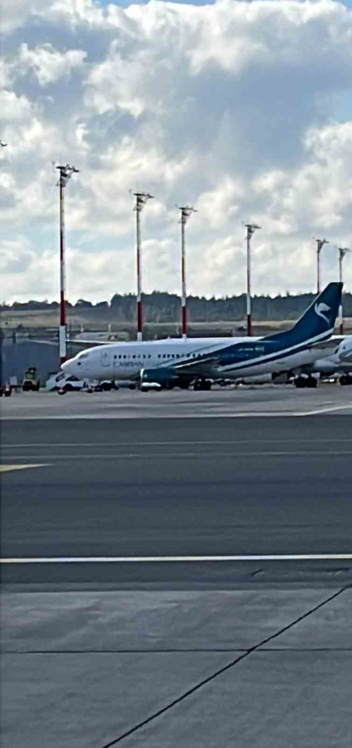 Caspian Airlines'ın haczedilen uçağı 11 gün sonra Tahran seferiyle havalandı