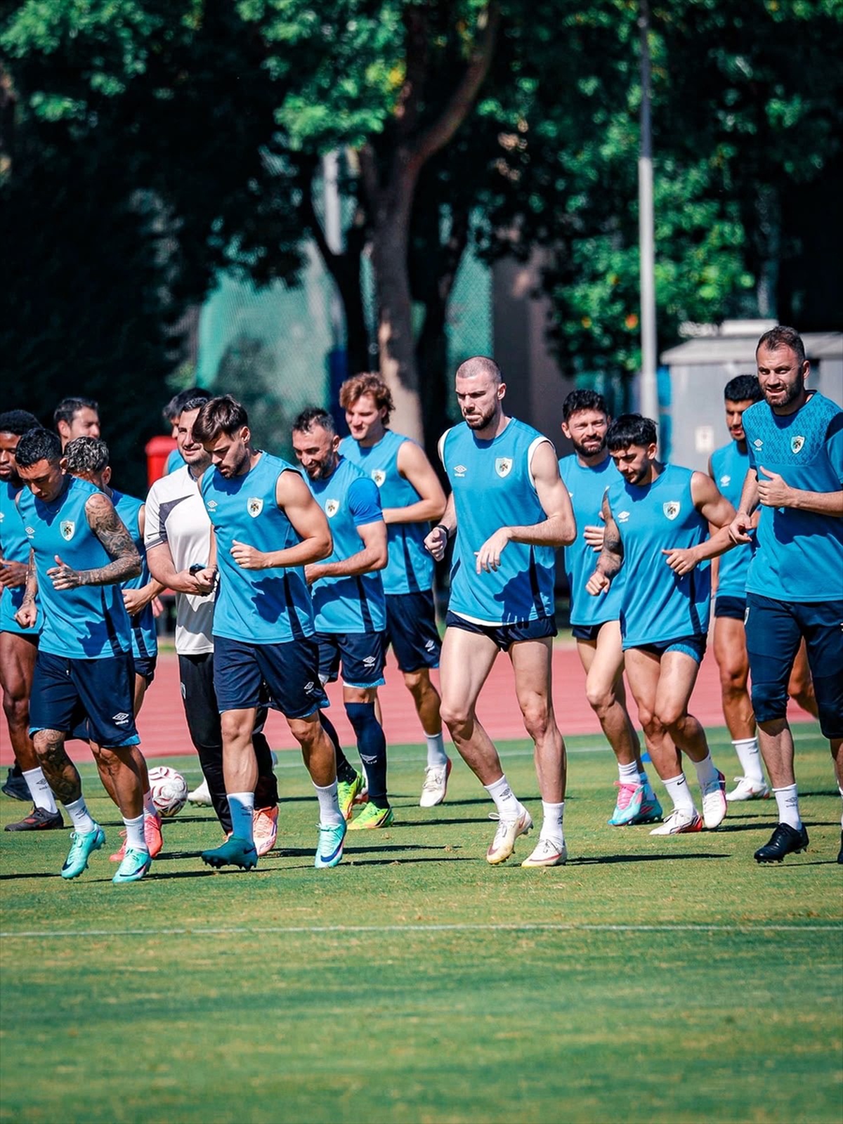 Erzurumspor FK, yarın Alanyaspor'a konuk olacak maçın hazırlığını Belek'te tamamladı