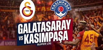 Galatasaray Kasımpaşa maçı ne zaman, saat kaçta, hangi kanalda, Galatasaray Kasımpaşa muhtemel 11'leri açıklandı mı?
