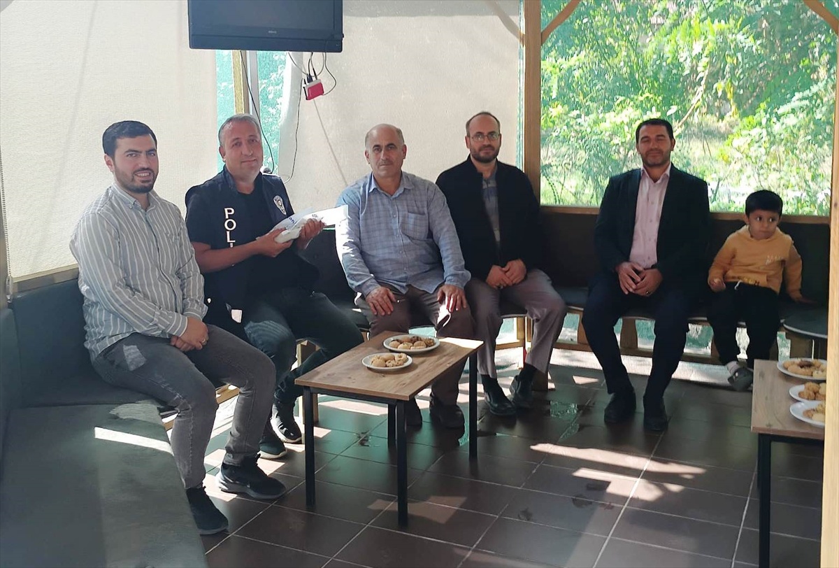Keban'da din görevlileri gazileri ziyaret etti