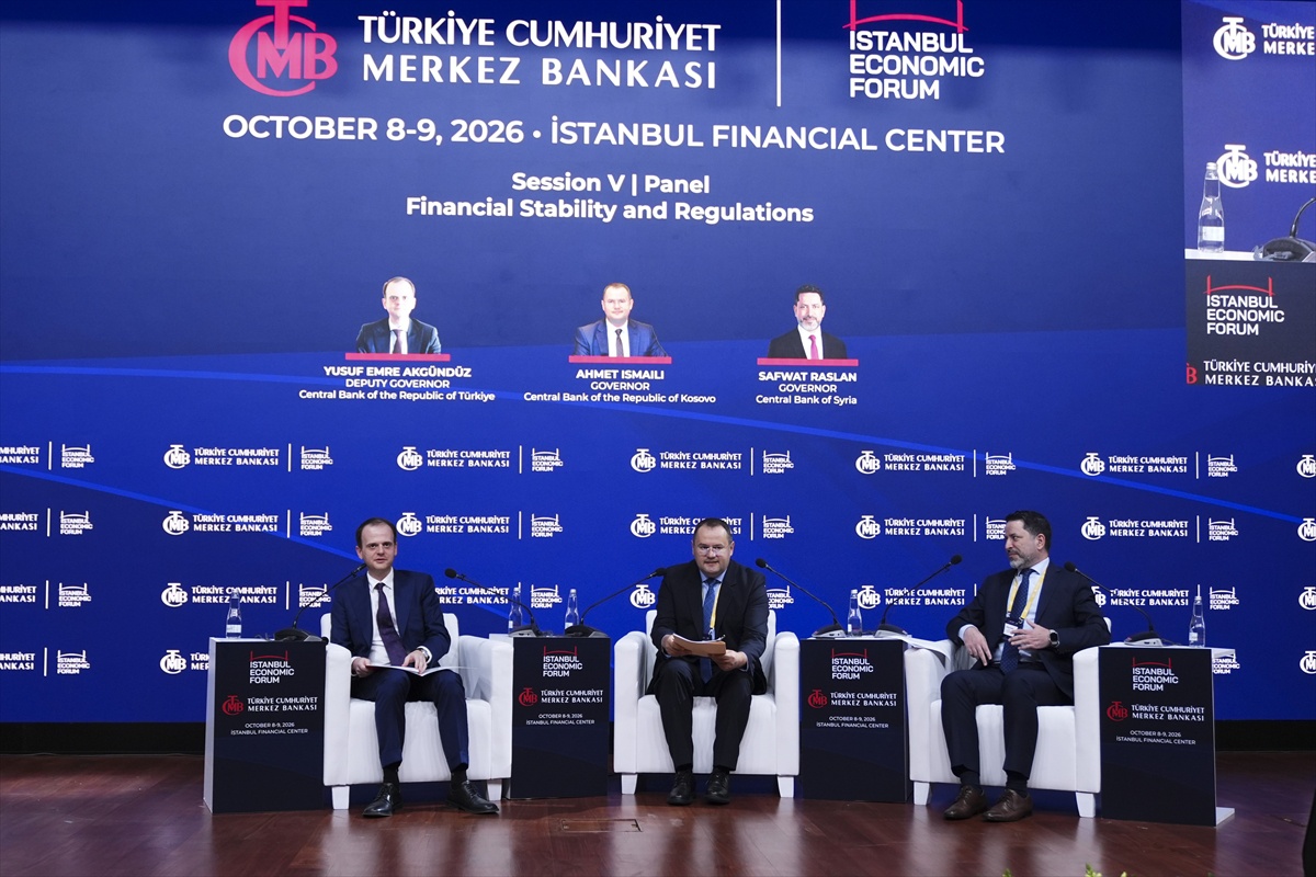 Kosova ve Suriye merkez bankası başkanları İstanbul'da finansal istikrarı anlattı
