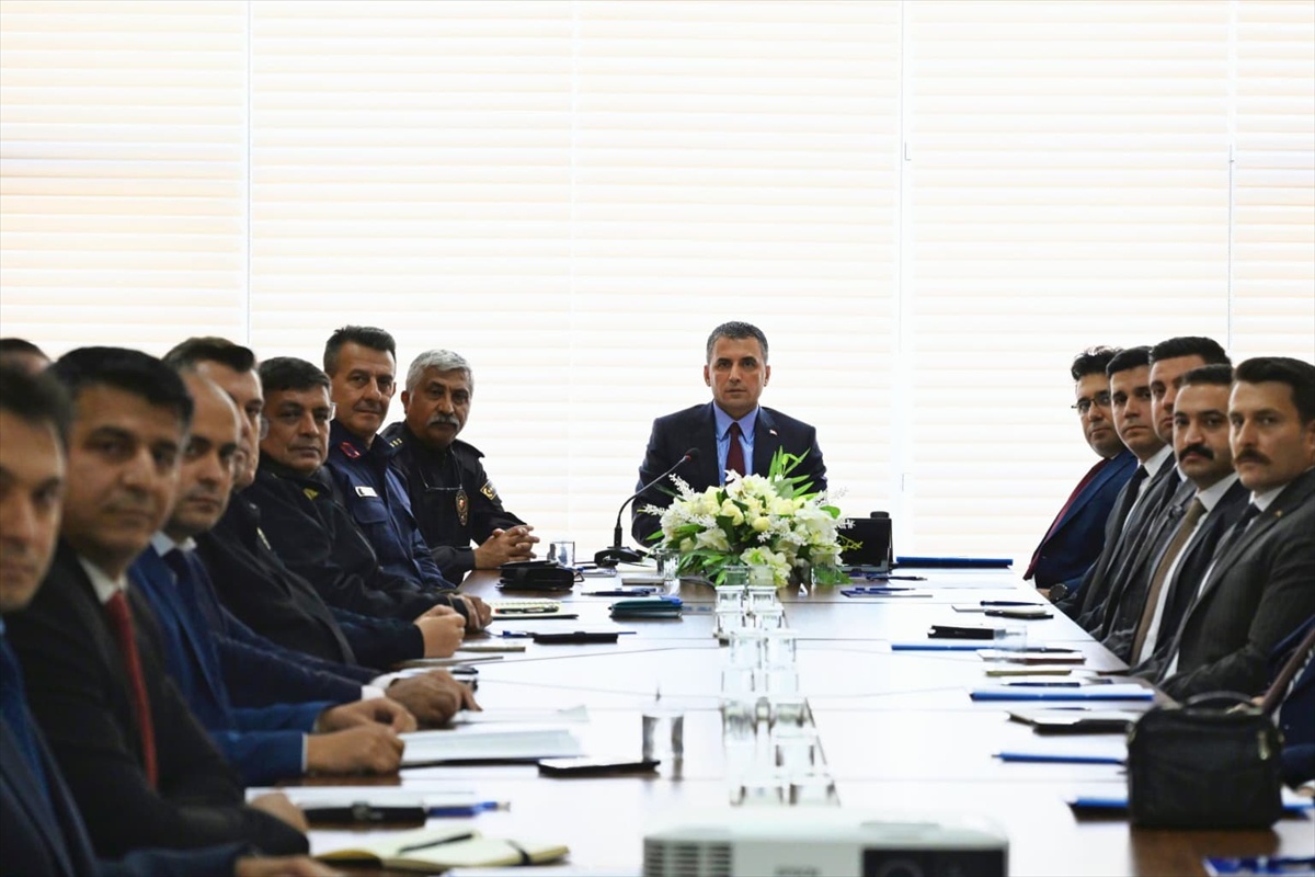 Niğde'de suçla mücadele toplantısı Cumhuriyet Başsavcısı Tuncay başkanlığında yapıldı