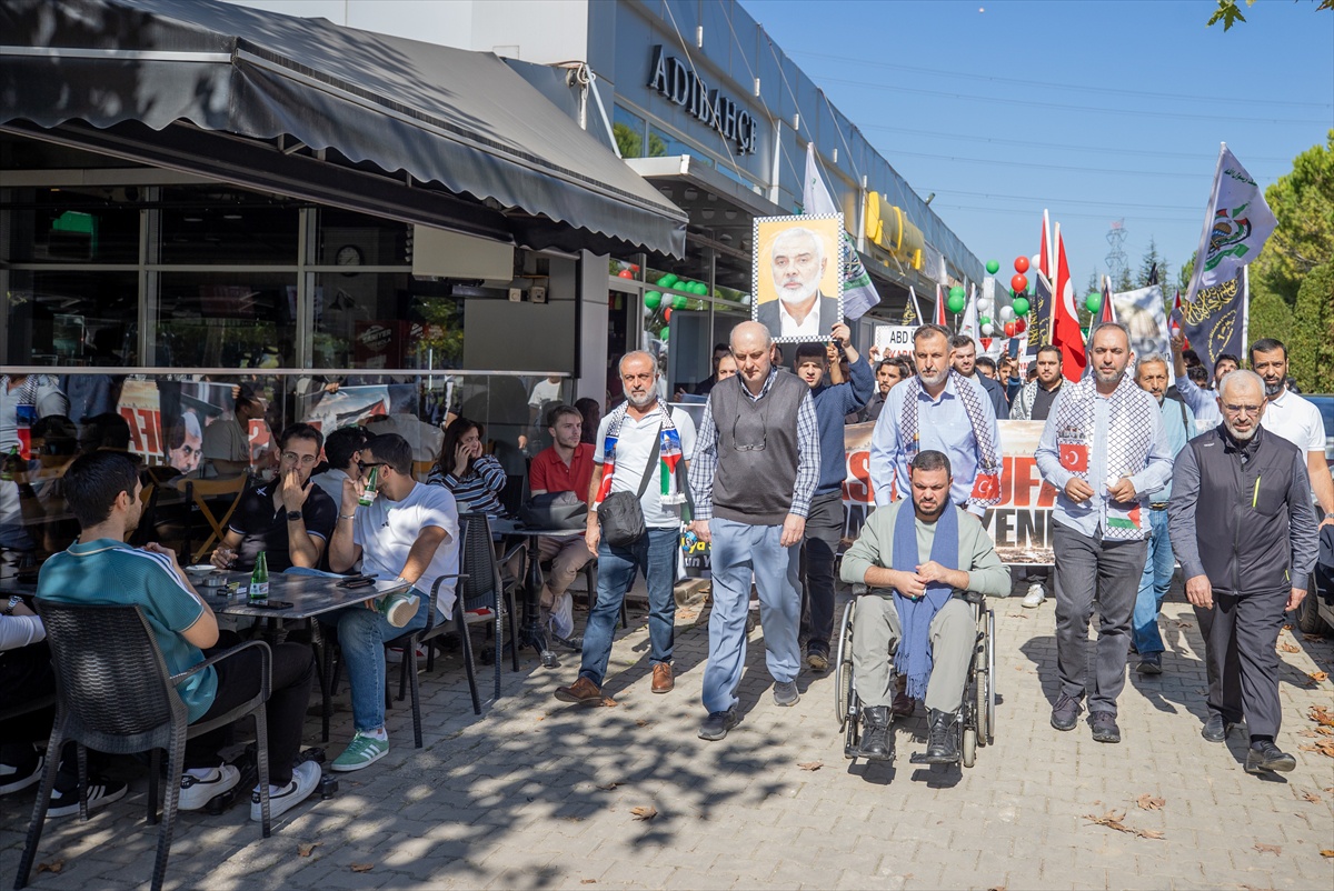 Sakarya ve Zonguldak'ta Filistin'e destek açıklaması yapıldı