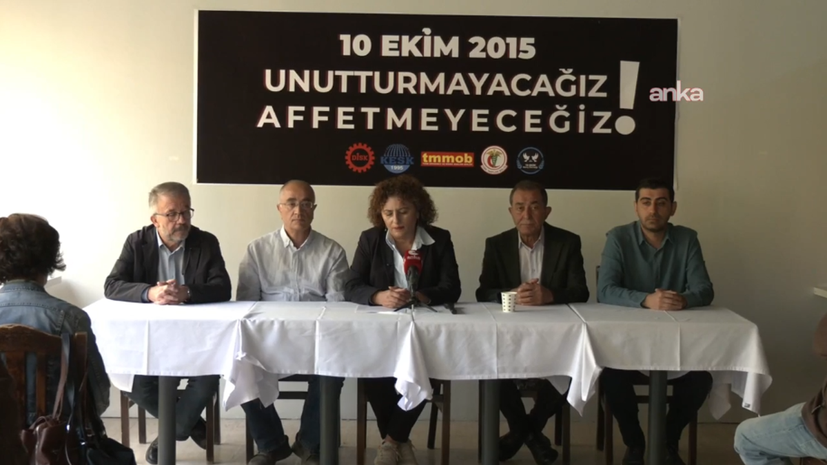 10 Ekim katliamının 11. yılında DİSK, KESK ve TMMOB 104 insan için adalet istedi