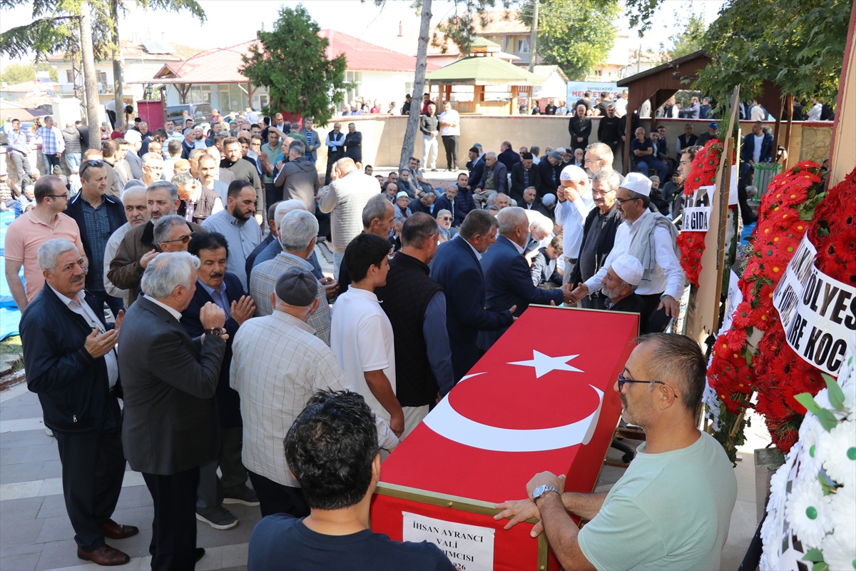 Afyonkarahisar Vali Yardımcısı İhsan Ayrancı, Amasya Suluova'da toprağa verildi