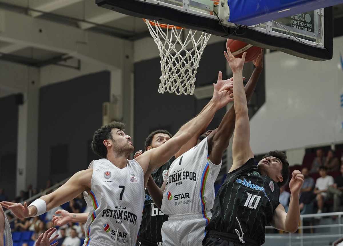 Biotekno Körfez Basket, Aliağa Petkimspor'u deplasmanda 91-90 mağlup etti