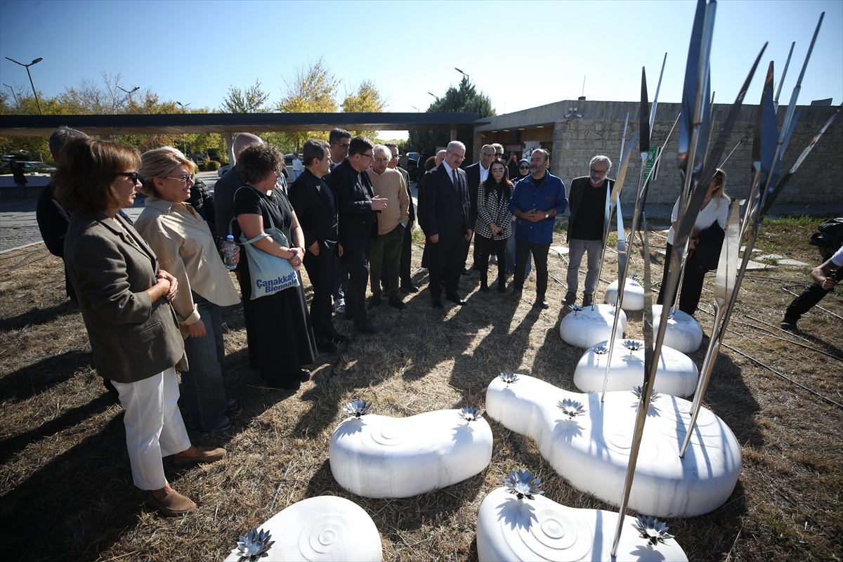 Çanakkale Bienali 10. kez açıldı, 60'tan fazla sanatçı eserlerini sergileyecek
