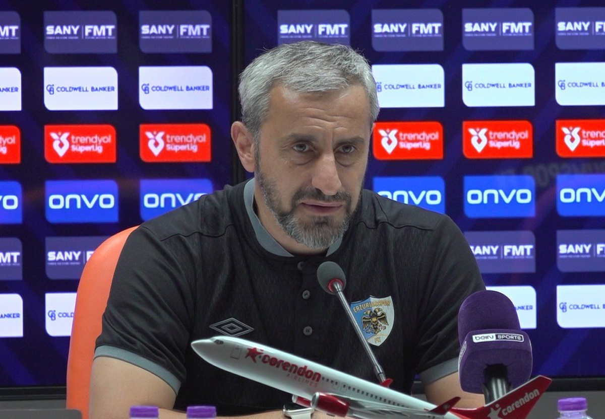 Erzurumspor Teknik Direktörü Özbalta, taraftarı Eyüpspor maçına çağırdı