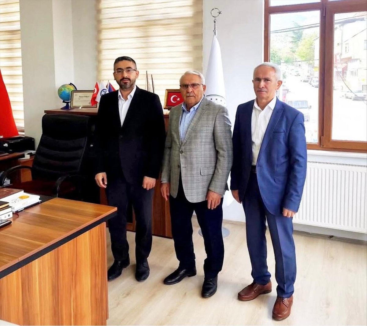 Göynücek Belediye Başkanı Şahin, Din Görevlileri Haftası'nda müftülüğü ziyaret etti