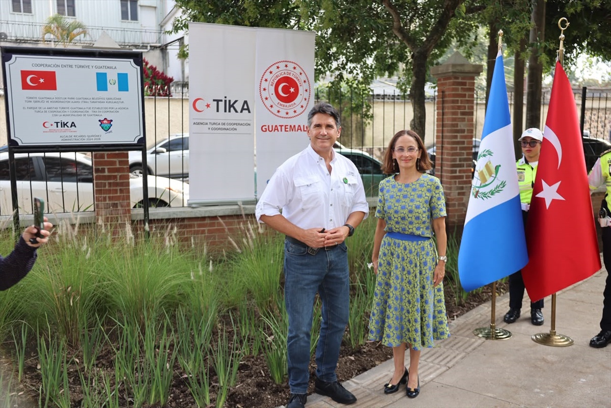 Guatemala’da TİKA destekli engelsiz dostluk parkı törenle açıldı
