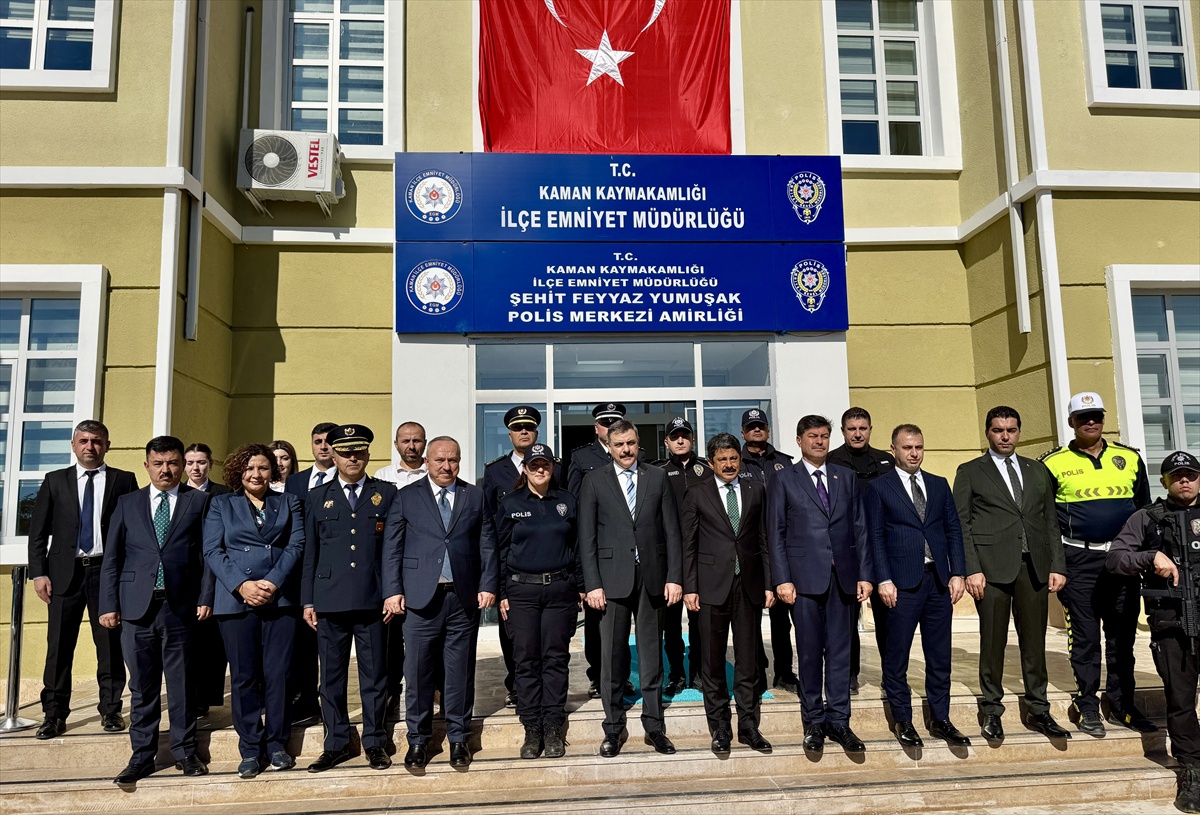 İçişleri Bakanı Çiftçi, Kaman'daki yatırımları inceledi