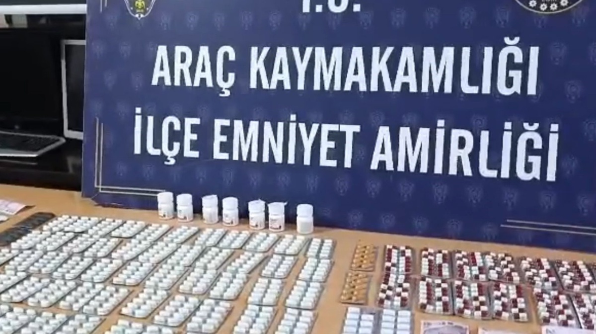 Kastamonu'nun Araç ilçesinde uyuşturucu operasyonunda 4 şüpheli tutuklandı