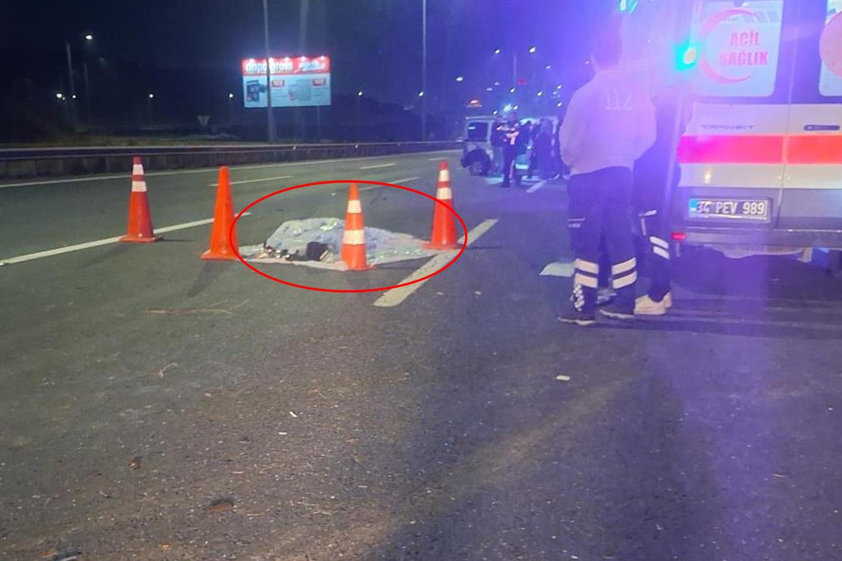 Önce otomobile sonra bariyerlere çarptı! Sonrası tam bir facia