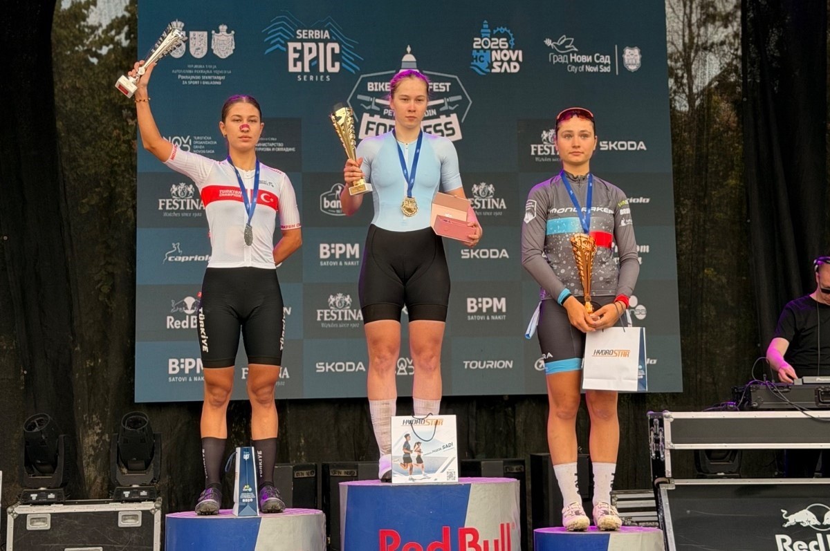 Milli sporcu Nazife Tunçel, Sırbistan'da Genç Kadınlar'da gümüş madalya kazandı