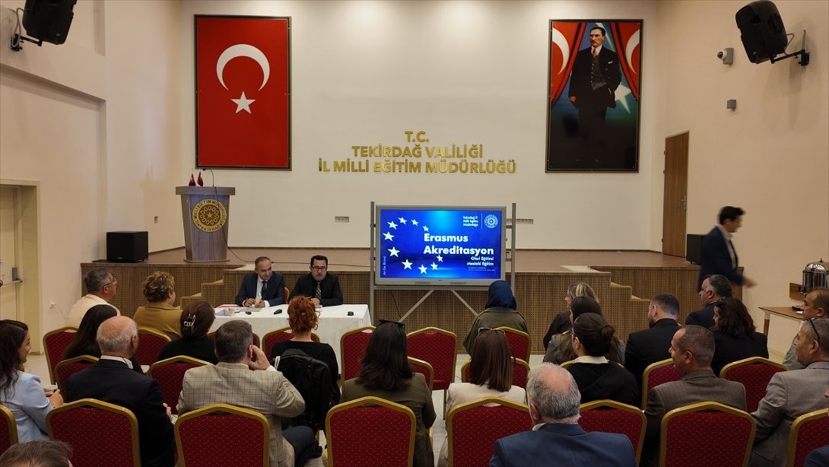 Tekirdağ'da Erasmus akreditasyonu toplantısında 2026 dönemi planlandı