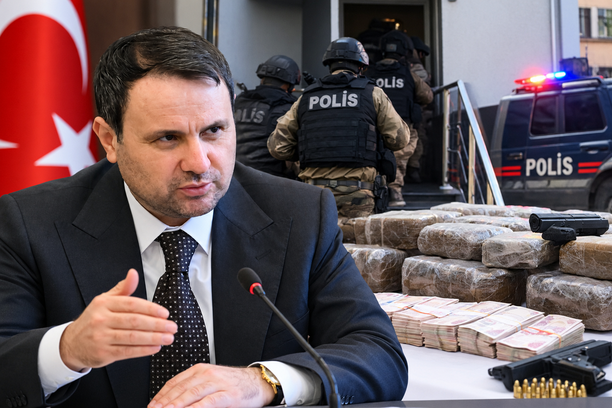 Bakan Gürlek 8 aylık bilançoyu açıkladı: 7 bin 818 operasyonda 32 bin 882 şüpheli tutuklandı