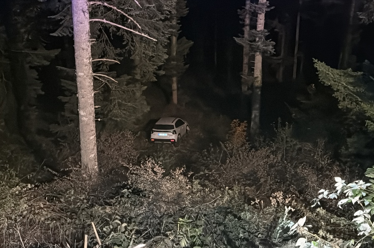 Bolu'da Çıkınlar Yaylası'ndan giden cip uçuruma yuvarlandı, 4 kişi yaralandı