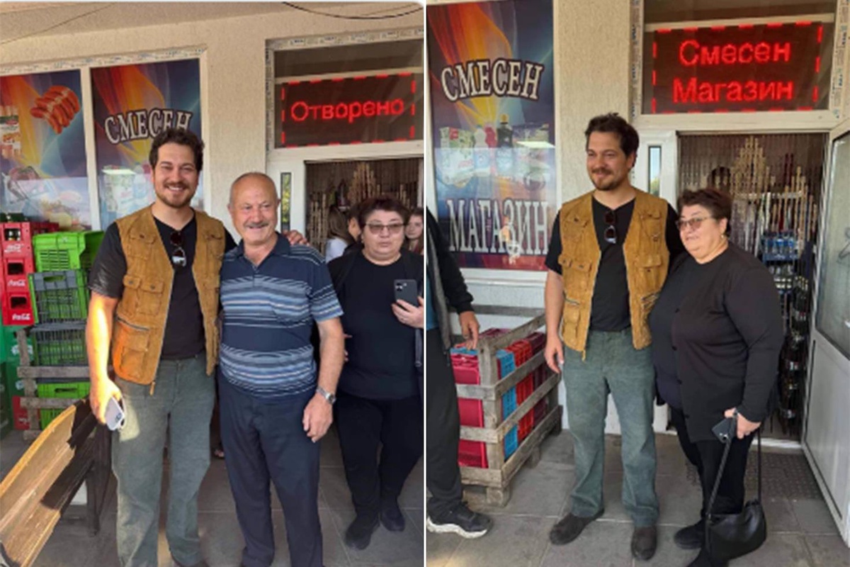Çağatay Ulusoy’dan Bulgaristan’daki köyüne ziyaret