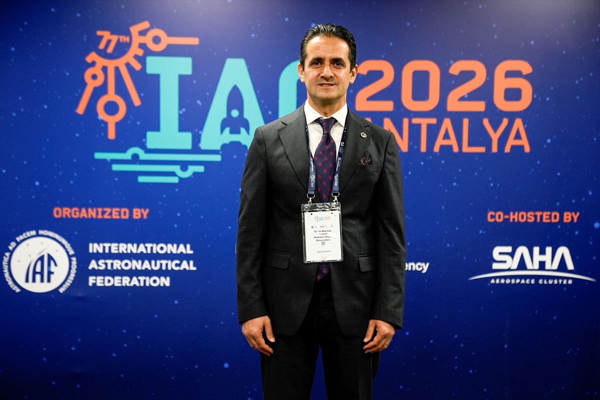 IAC 2026'da rekor bilimsel başvuru yapıldı, OMÜ'lü öğrenci üçüncülük ödülü aldı