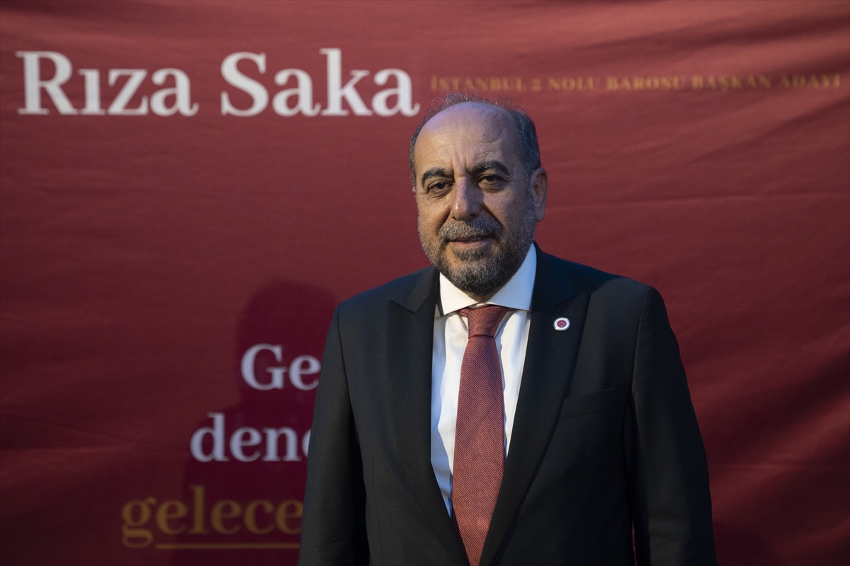 İstanbul 2 Nolu Barosu başkanlığını 1022 oyla Rıza Saka kazandı
