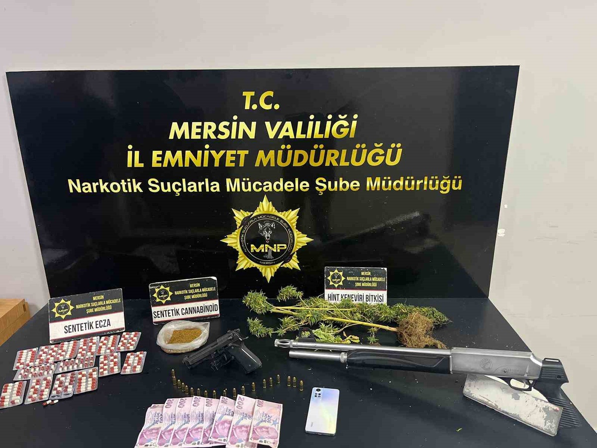 Mersin'de 'torbacı' operasyonunda gözaltına alınan 6 şüpheli tutuklandı