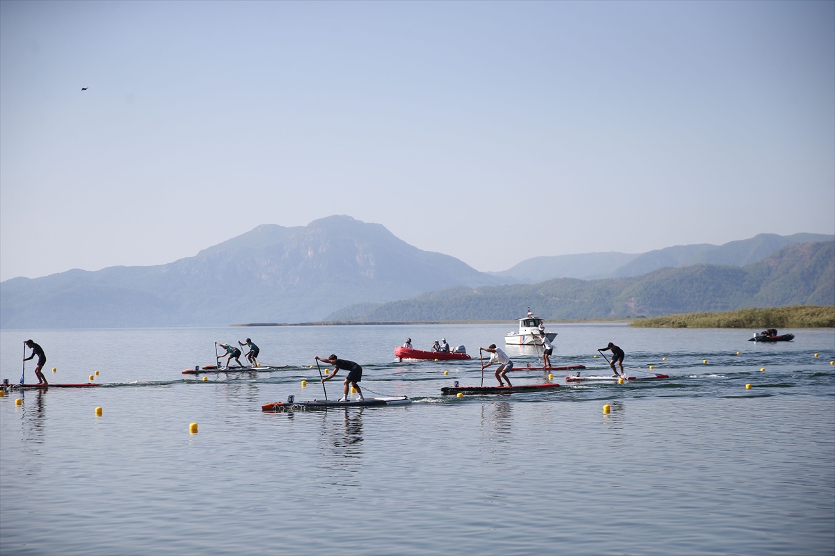 Muğla Köyceğiz'deki SUP Türkiye Kano Şampiyonası 81 sporcuyla tamamlandı