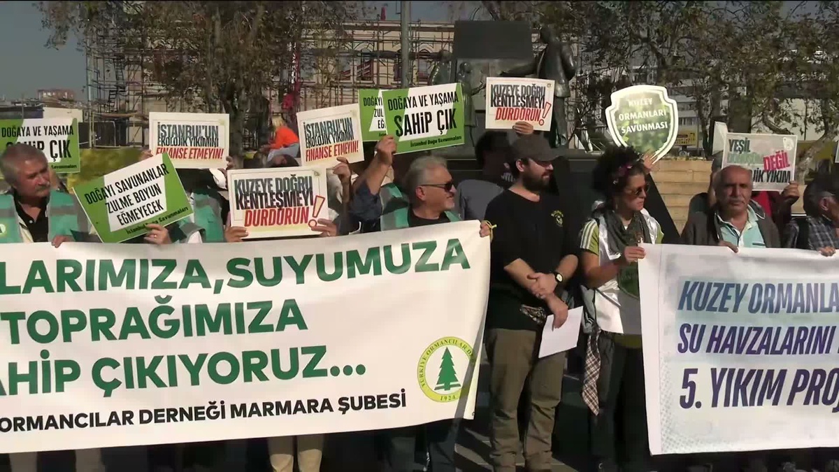 TMMOB ve ekolojik örgütler Kadıköy'de INRAIL projesinin iptalini istedi