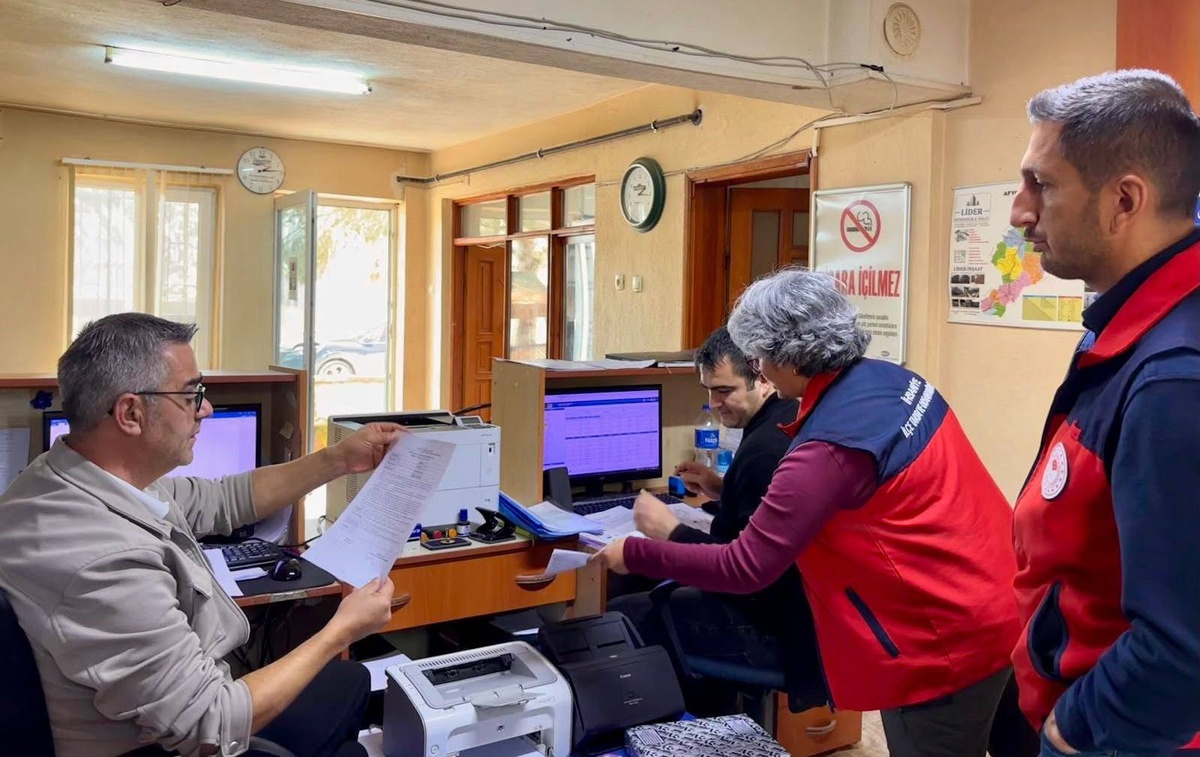Afyonkarahisar İhsaniye'de Ziraat Odası personeline ÇKS bilgilendirmesi yapıldı