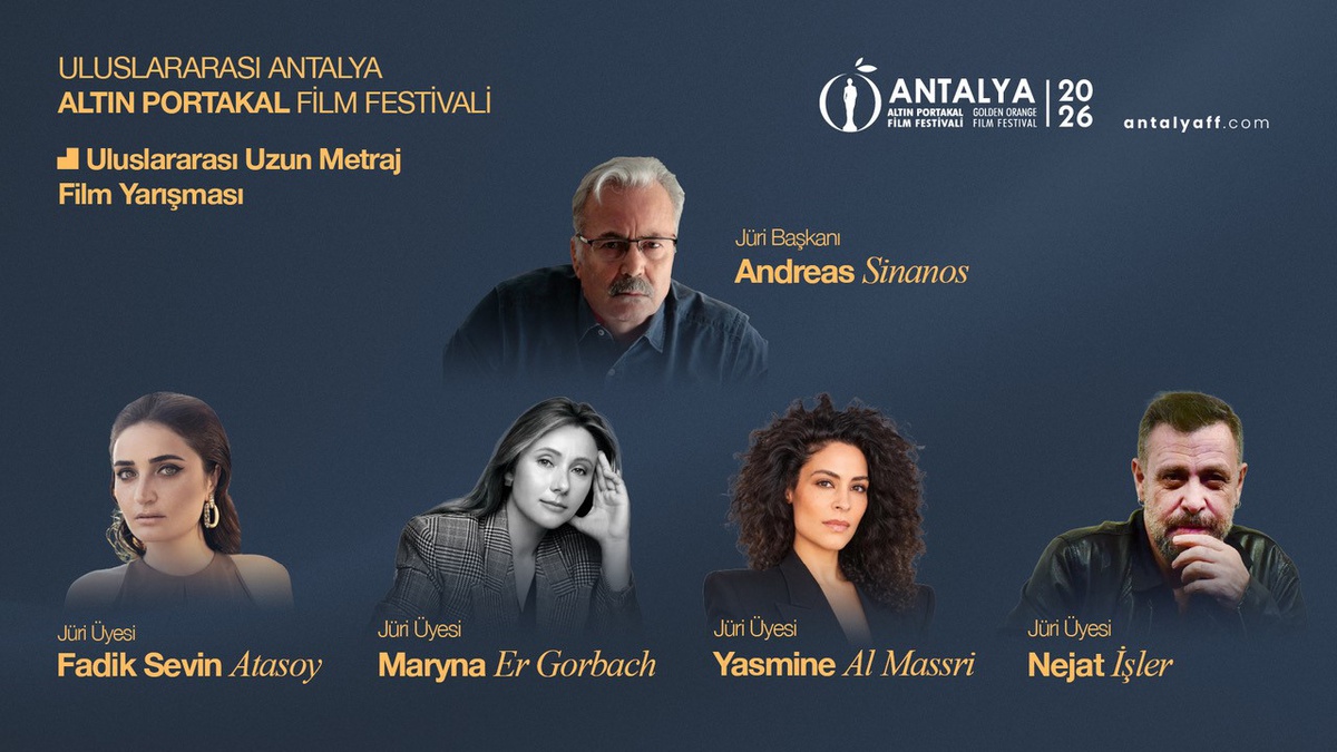 Altın Portakal'da Uluslararası Uzun Metraj jürisi Sinanos başkanlığında açıklandı