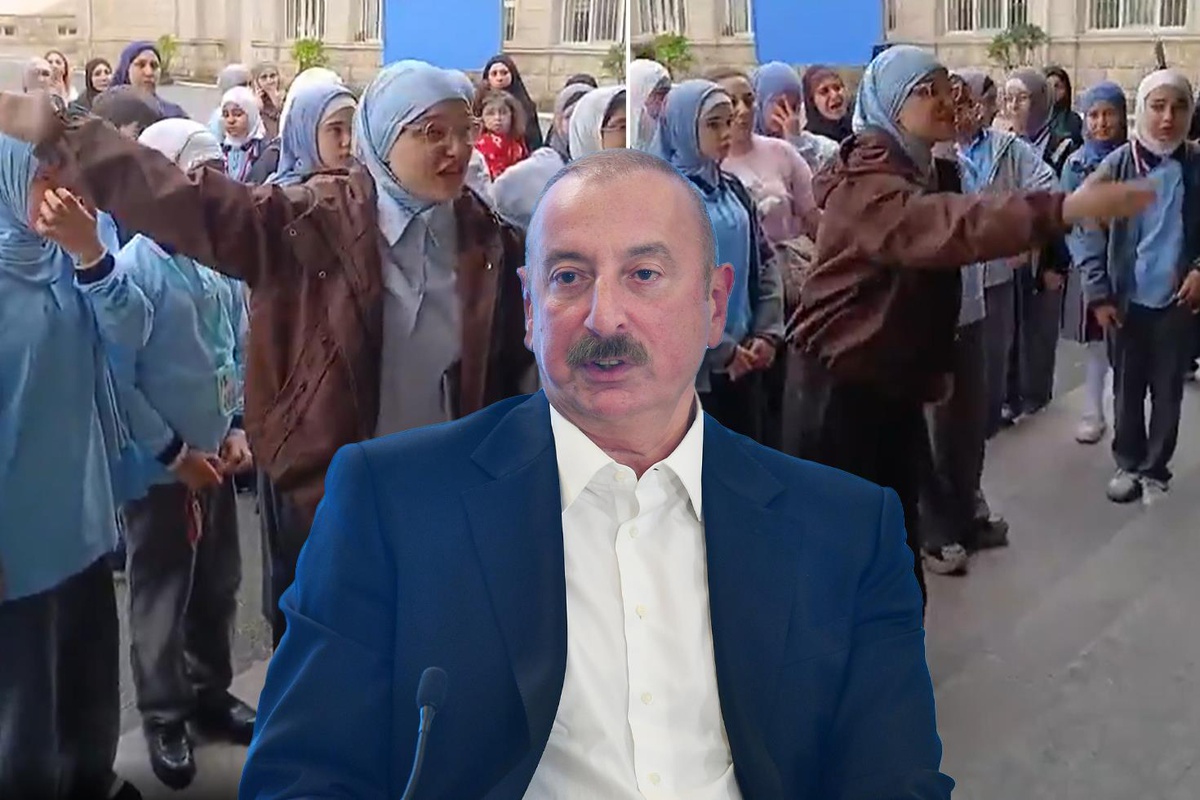 Azerbaycan'da okula alınmayan başörtülü öğrenci: Ayıp olsun size
