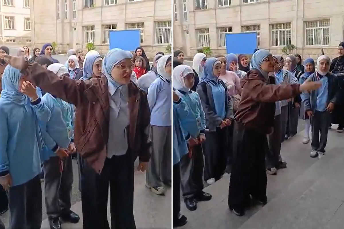 Azerbaycan'da başörtüsü yasağı tepkisi! Öğrenciler isyan etti