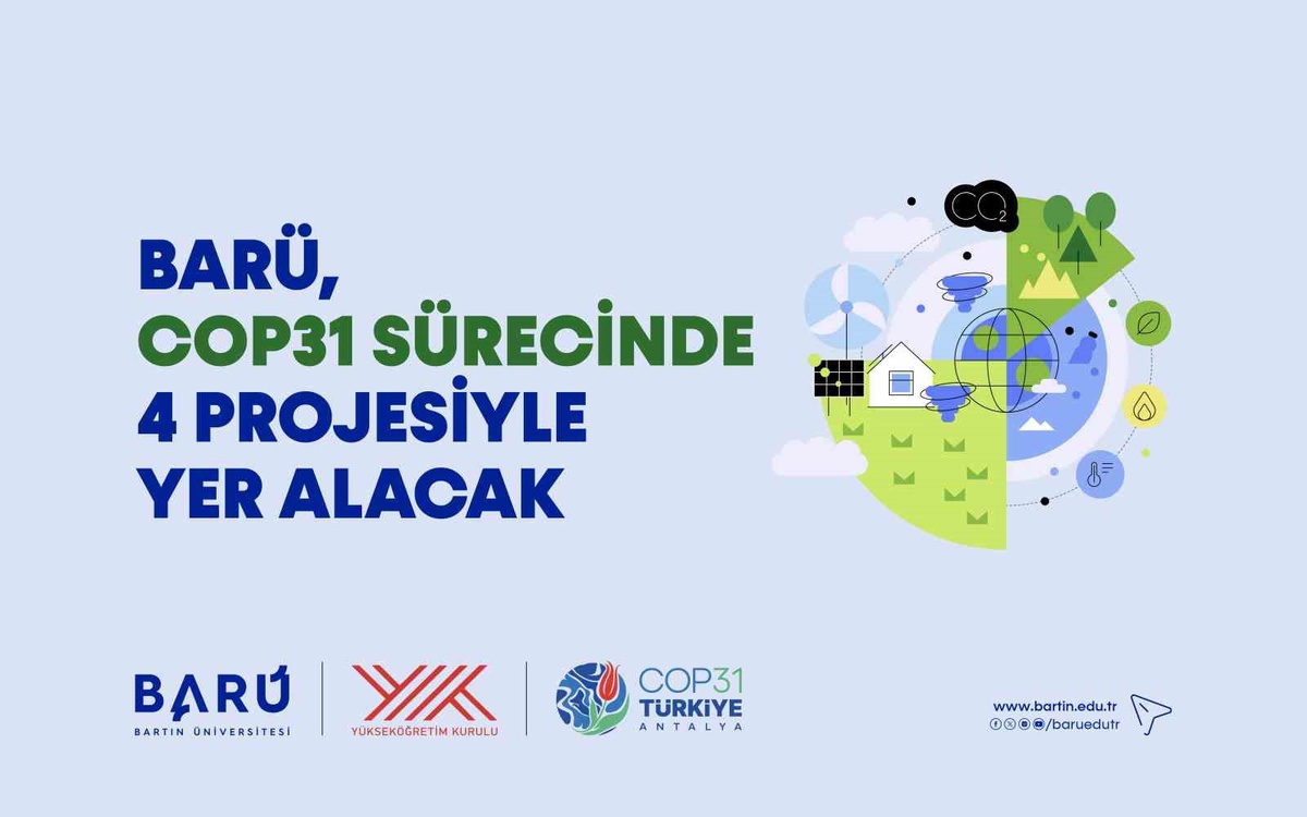 BARÜ'nün Antalya'daki COP31 için sunduğu 6 başvurudan 4'ü YÖK onayı aldı