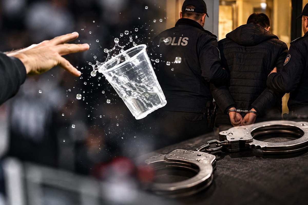Bir bardak su başına iş açtı! Tutuklanması isteniyor