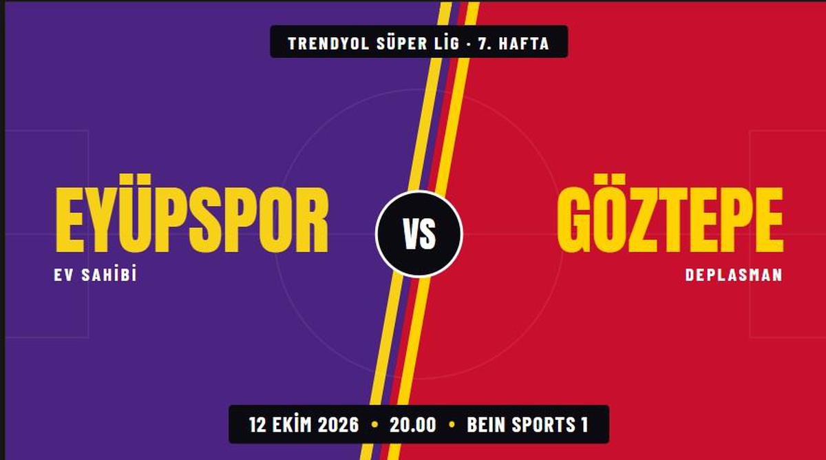 Eyüpspor Göztepe maçı hangi kanalda, Eyüpspor Göztepe nereden CANLI izlenir?