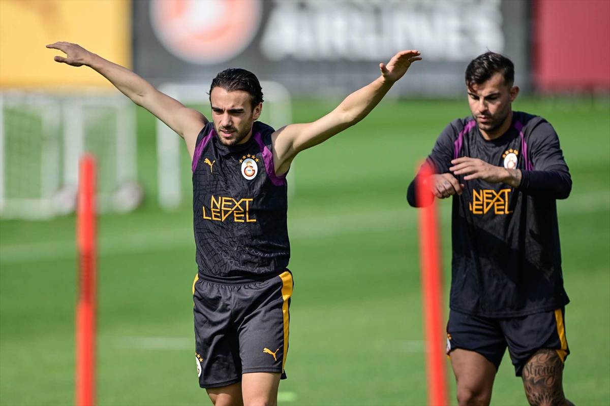 Galatasaray, Barcelona mesaisini Singo'suz antrenmanla tamamladı