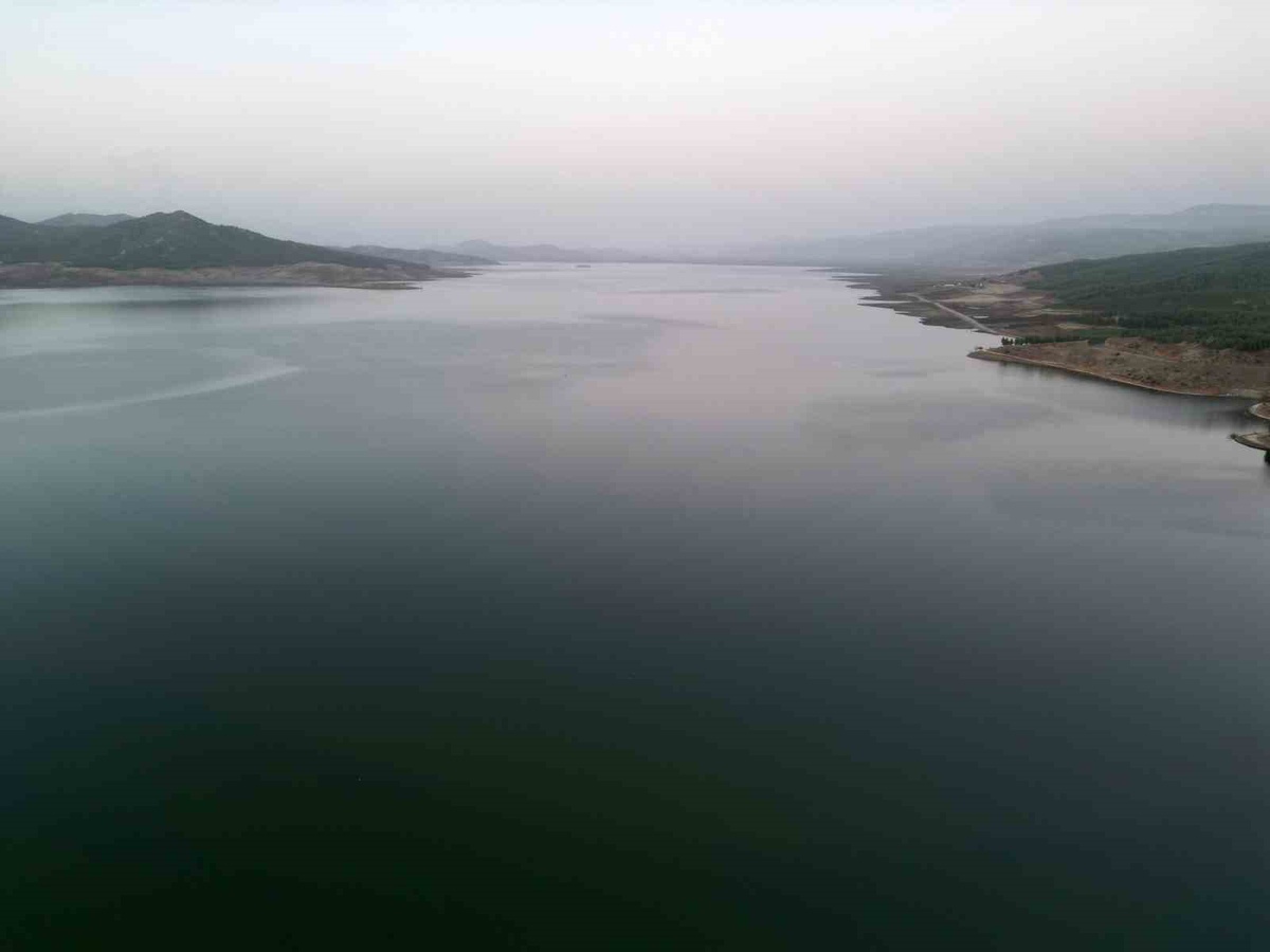 Gaziantep ve Kilis'te yağış sonrası Tahtaköprü Barajı Göleti'nde su seviyesi arttı