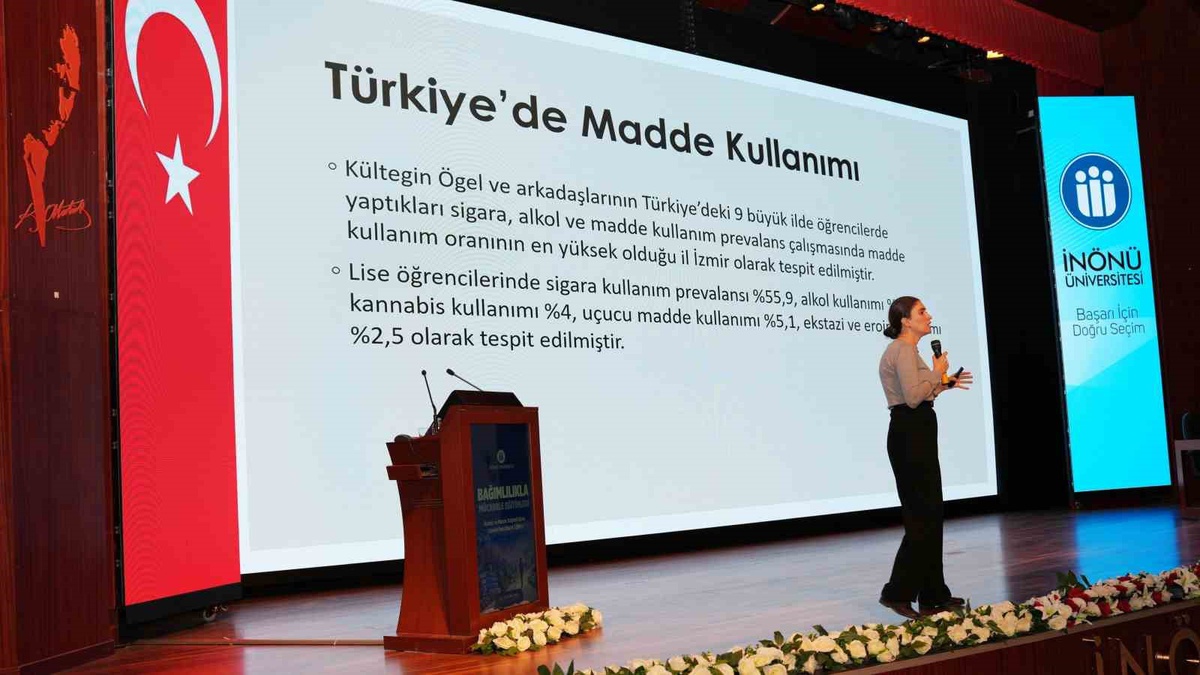 İnönü Üniversitesi'nde birinci sınıflara kumar ve madde bağımlılığı eğitimi başladı