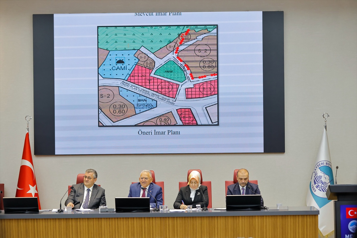 Kayseri Büyükşehir Belediyesi ekim ayı meclisinde 94 madde karara bağlandı
