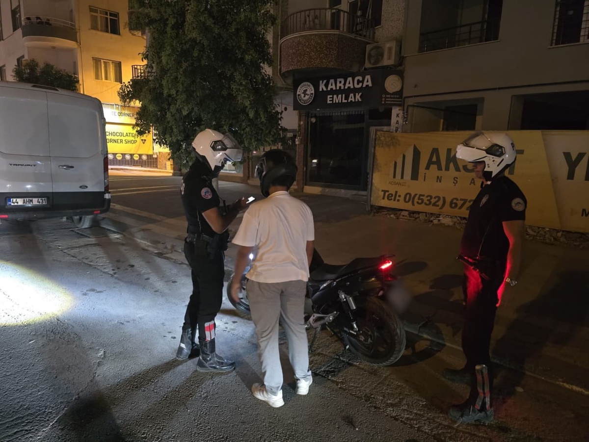 Malatya'da denetimlerde 90 bin 831 kişi sorgulandı, 9 şüpheli tutuklandı