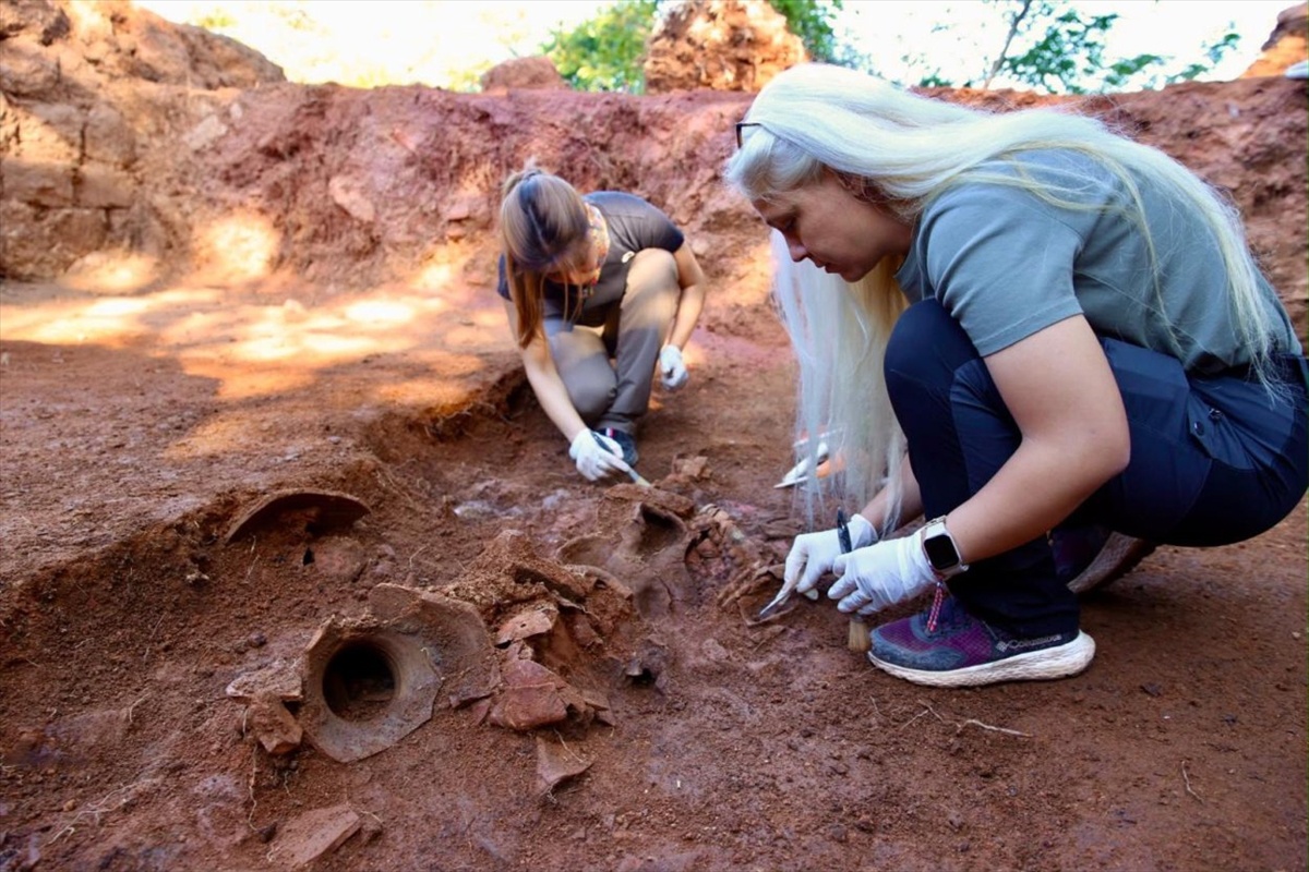 Ordu Kurul Kalesi kazılarında Dionysos kültüne ait buluntular ortaya çıkarılıyor