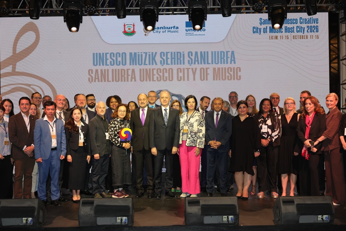UNESCO Müzik Şehirleri Yıllık Toplantısı Türkiye'de ilk kez Şanlıurfa'da başladı