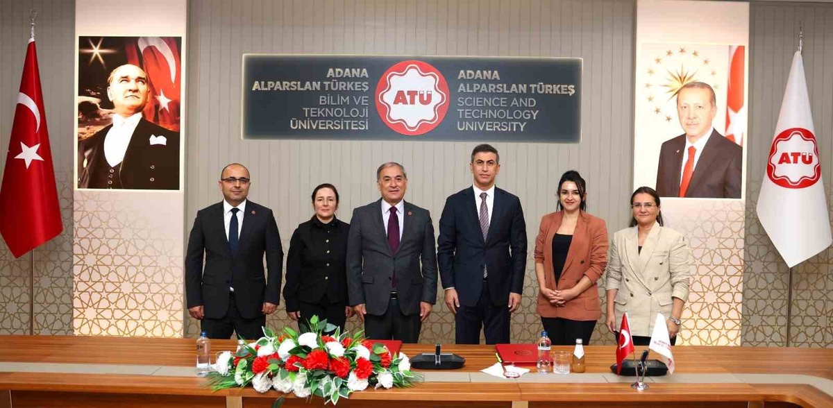 ATÜ ile Yüreğir Kaymakamlığı 'Sen Her Şeye Değersin' için protokol imzaladı