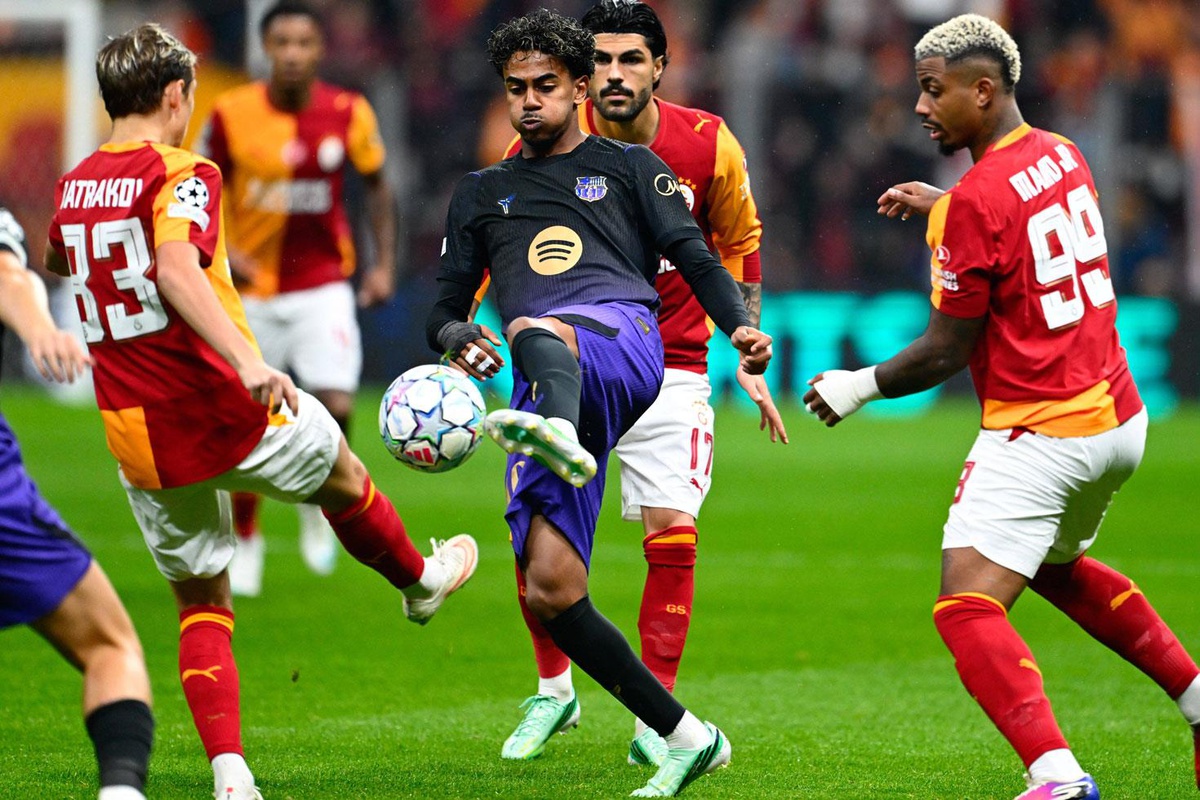 Galatasaray, Barcelona'ya bu sezon bir ilki yaşattı