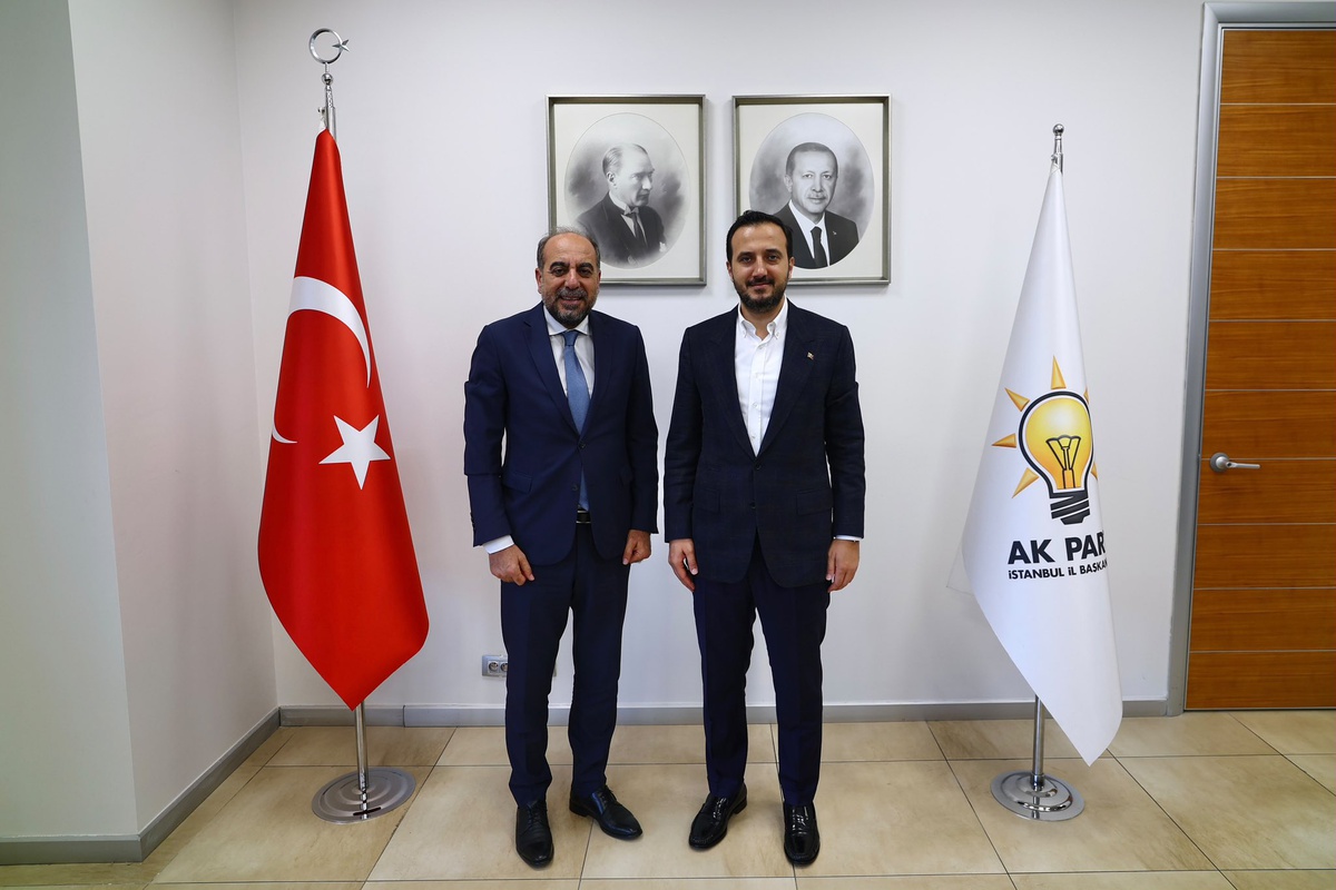 İstanbul 2 Nolu Baro Başkanı Saka, AK Parti İl Başkanlığı'nı ziyaret etti