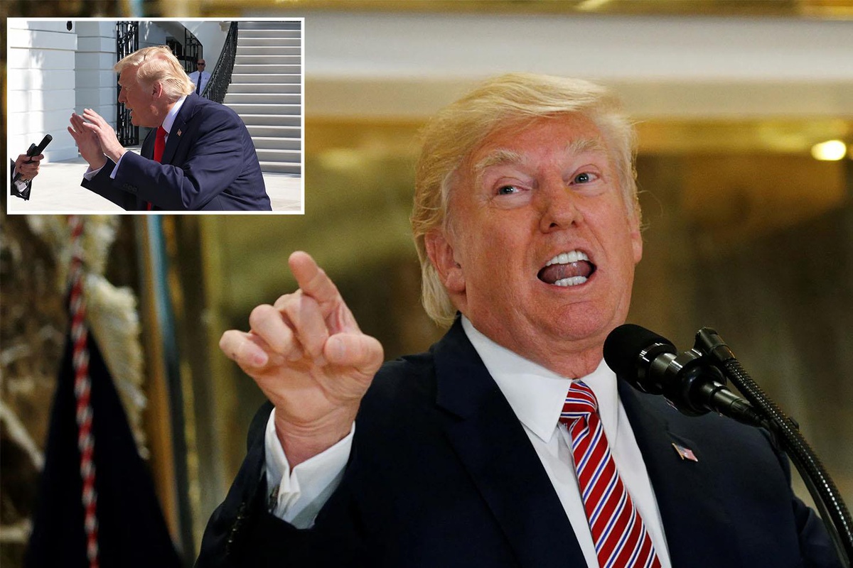 Trump'tan gazeteciye şaşırtan hareket! İran sorusunu böyle karşıladı