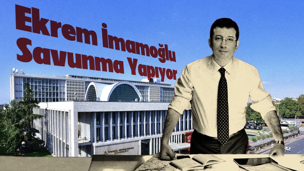 19 aydır cezaevinde olan İmamoğlu, İBB davasının 98. gününde savunmaya başladı