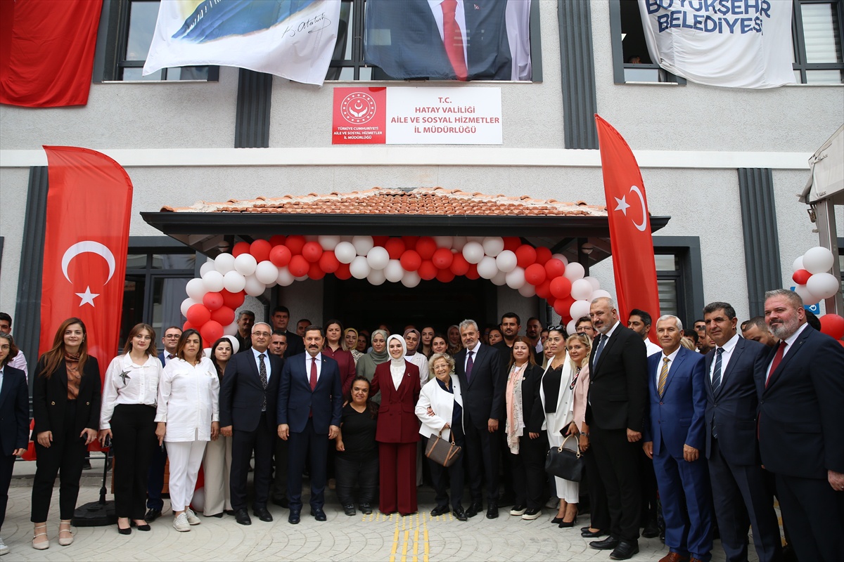 Bakan Göktaş, Hatay'da Sosyal Hizmet Merkezleri Toplu Açılış Töreni'nde konuştu: