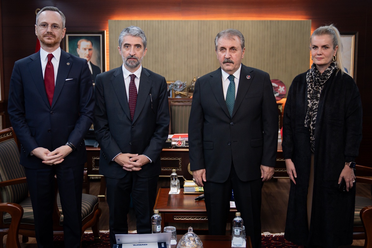 BBP Genel Başkanı Destici, TÜSİAD heyetine ekonomik iş birliği mesajı verdi