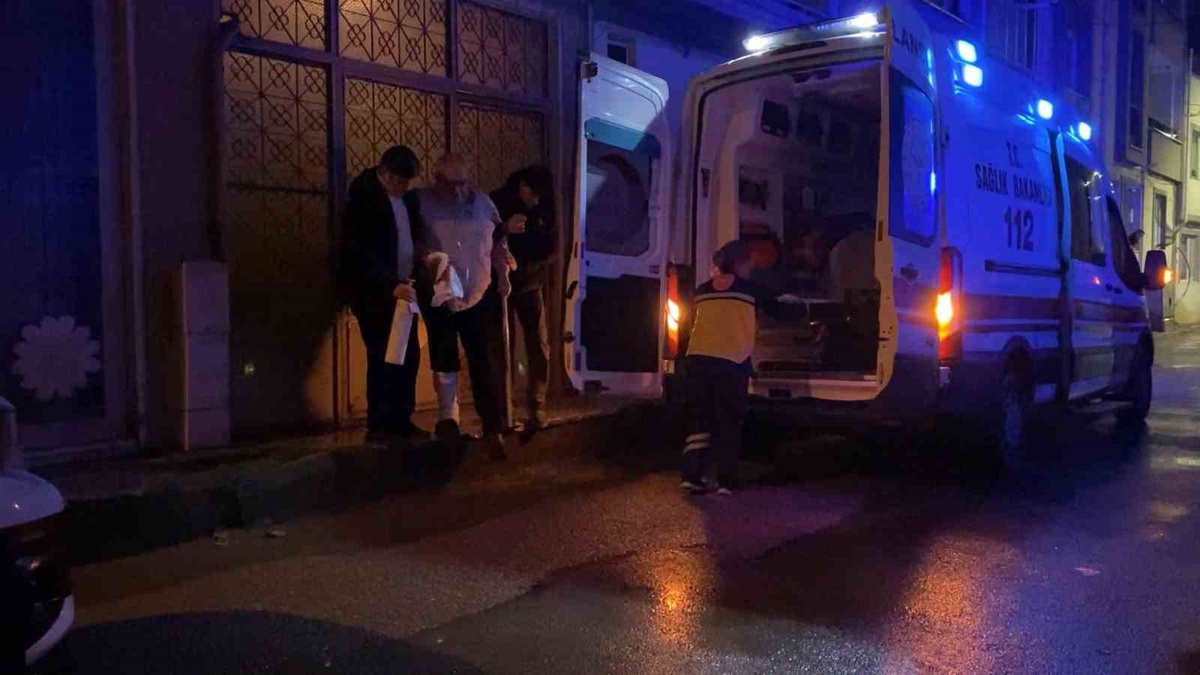 Bursa İnegöl'de oksijen tüpü alev alınca 64 yaşındaki adam yaralandı